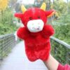 Doudou Marionnette Vache