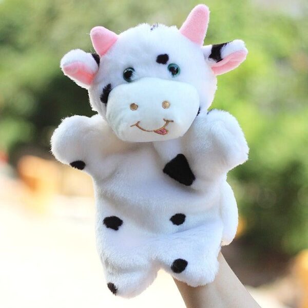 Doudou Marionnette Vache