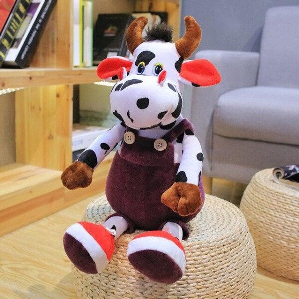 Doudou Peluche Vache