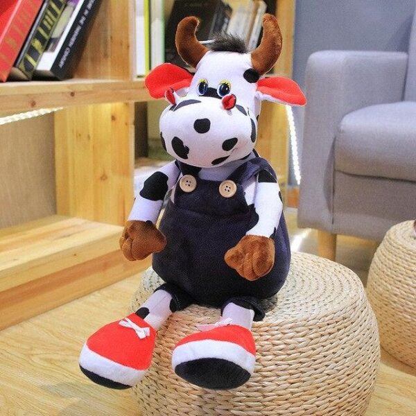 Doudou Peluche Vache