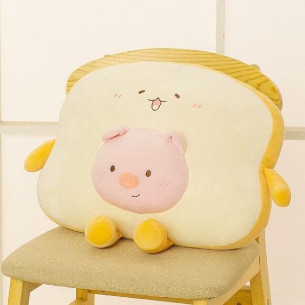 Oreiller en peluche Toasty Friends