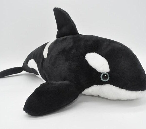 Poupée en peluche 15.5" Orque Simulation d'Orque Simulation d'Animal Poupée en peluche