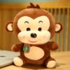 9" - 19.5" Jouets en peluche singe mignon avec écharpes