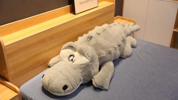 Animaux en peluche Crocodile mignon de taille énorme et de tailles multiples