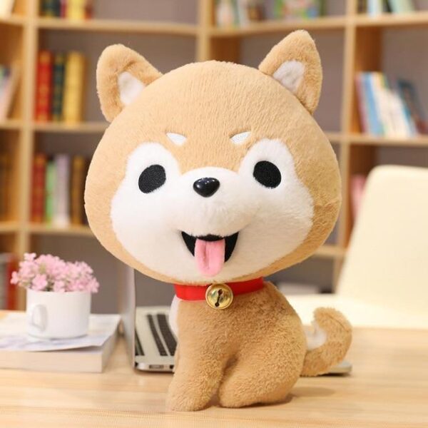 Poupée Peluche Chien Husky 25/35cm Kawaii