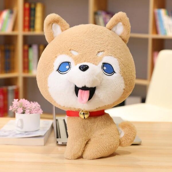 Poupée Peluche Chien Husky 25/35cm Kawaii