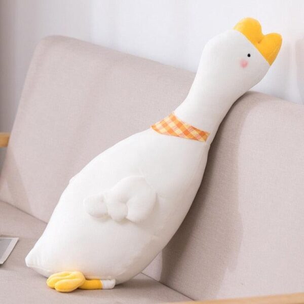 Peluche Canard Oie Blanche