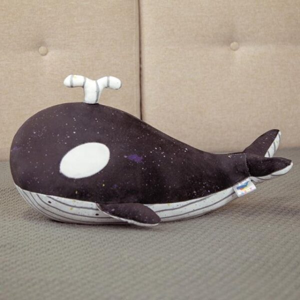 Énorme peluche baleine créative et réaliste