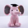 Peluche éléphant endormi de 9" pour la chambre de bébé