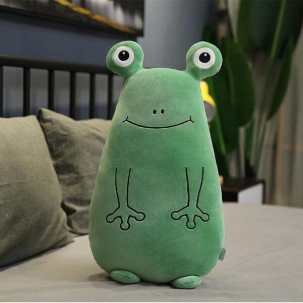 Peluche Douce et Mignonne Grenouille de Dessin Animé