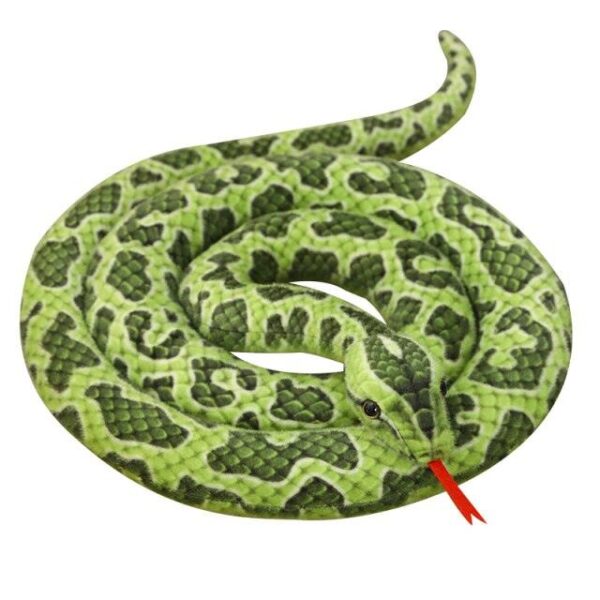 Peluche Serpents Simulés 46"-118" / 110cm-300cm Peluche Boa Cobra Géant Long Serpent en Peluche