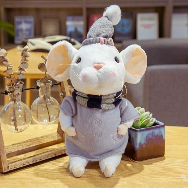 Animaux créatifs de 10" en peluche, souris, lapin et mouton