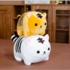 Oreiller en peluche tigre joufflu