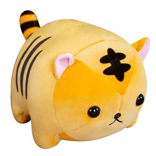 Oreiller en peluche tigre joufflu
