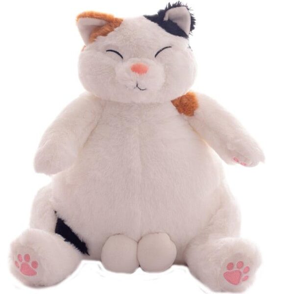Mignon chat paresseux en peluche
