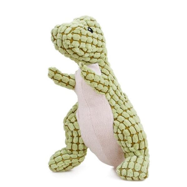 Jouet Dinosaur Shape Interactive Chew Bite Catch Squeaker Toys