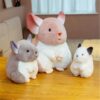 Poupée en peluche pour hamster, chinchillas, animaux en peluche