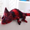 28"- 39" Énorme caméléon réaliste Animal en peluche Jouets en peluche