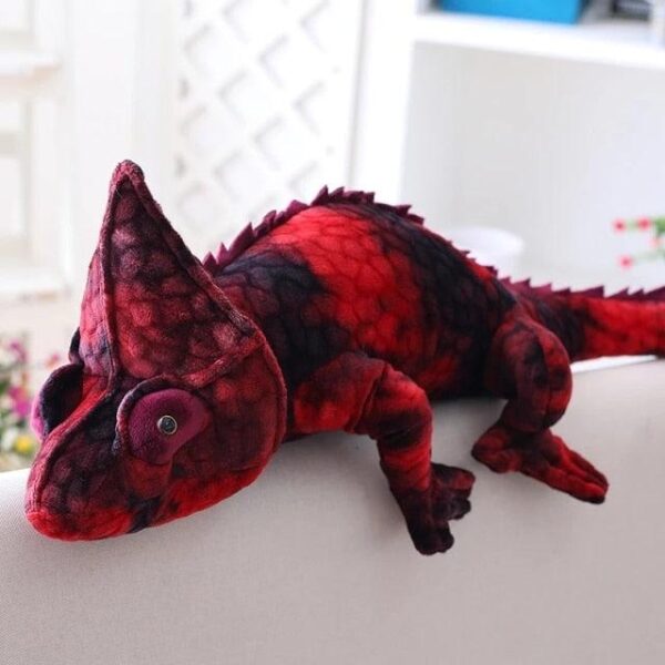 28"- 39" Énorme caméléon réaliste Animal en peluche Jouets en peluche