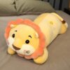 28" Poupée Kawaii Lion Dormant Longue Pilule
