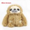 Animaux en peluche en forme de paresseux
