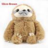 Animaux en peluche en forme de paresseux