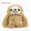 Animaux en peluche en forme de paresseux