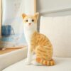 Jouets en peluche pour chat américain à poil court et siamois