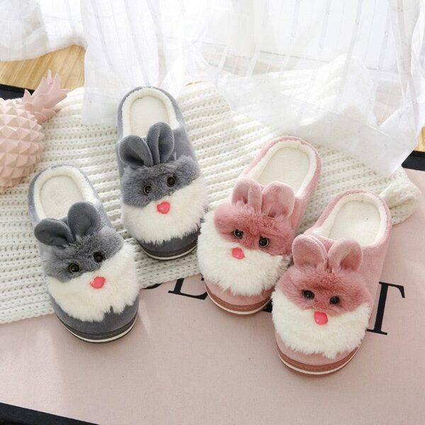 product-image-1844032540_07ab26b2-cb3d-4597-8046-61f6e4eb6ca1.jpg Chaussons d'intérieur mignons en forme de lapin