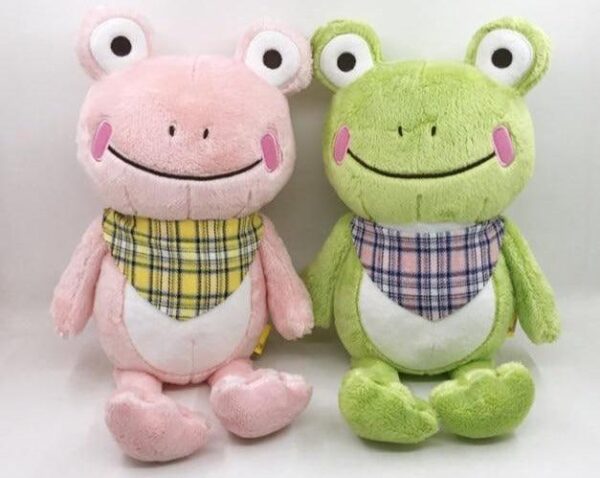 Peluche Grenouille Verte Kawaii Plushie