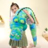 Peluche Crocodile Arc-en-ciel Jumbo