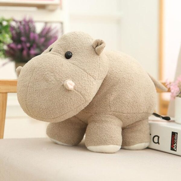 Peluche petit hippopotame mignon