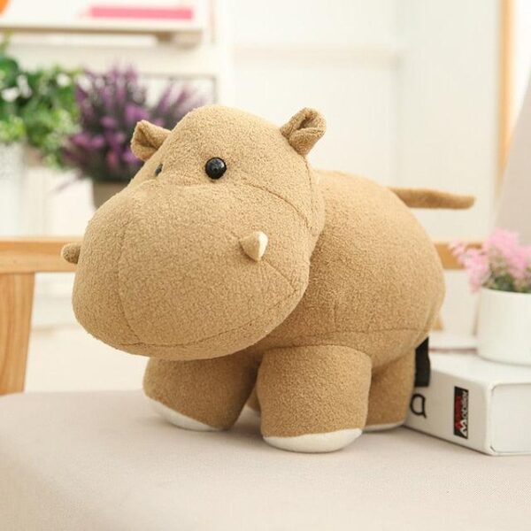 Peluche petit hippopotame mignon