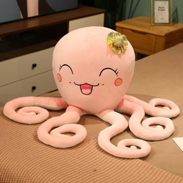 Peluches Jumbo Pieuvre Kawaii