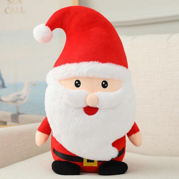 Peluches Père Noël et Renne