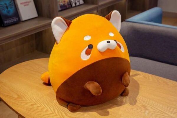 Peluche Raton laveur rond et potelé