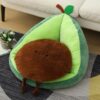 Oreillers en peluche Avocat et Œufs de grenouille en peluche