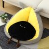 Oreillers en peluche Avocat et Œufs de grenouille en peluche
