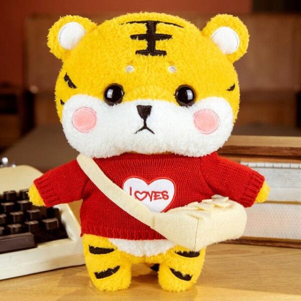 Peluches Kawaii Vêtements Tricotés Cosplay Tigre