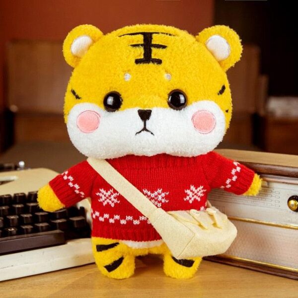 Peluches Kawaii Vêtements Tricotés Cosplay Tigre