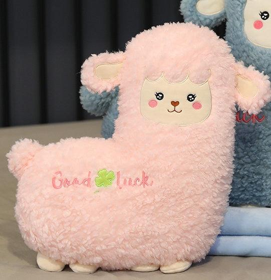 Peluche Alpaga avec couverture