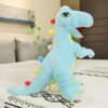 Peluche T-Rex colorée