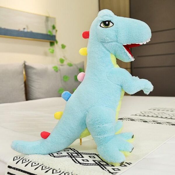 Peluche T-Rex colorée