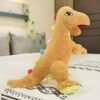 Peluche T-Rex colorée