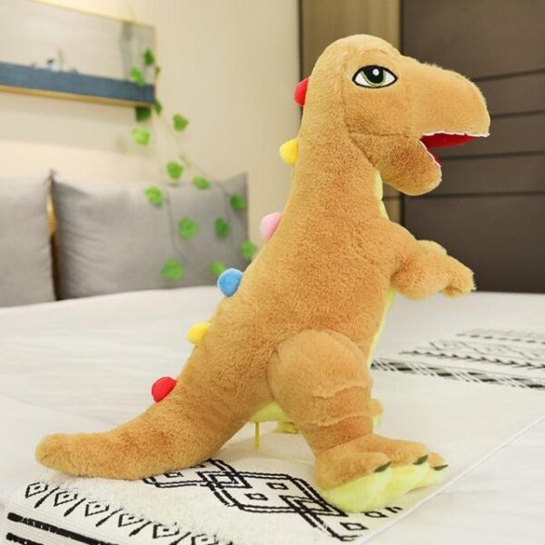 Peluche T-Rex colorée