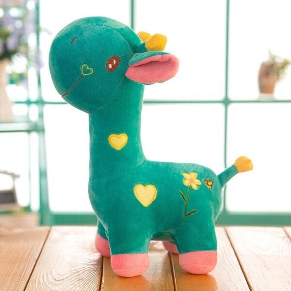 Peluches Girafe colorées