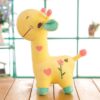Peluches Girafe colorées