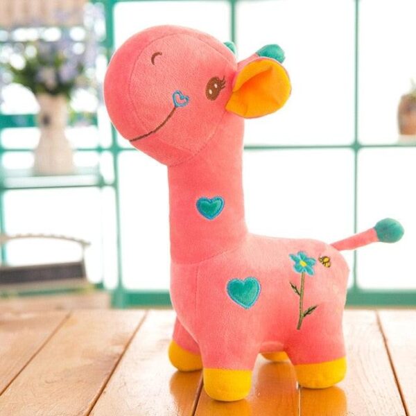 Peluches Girafe colorées