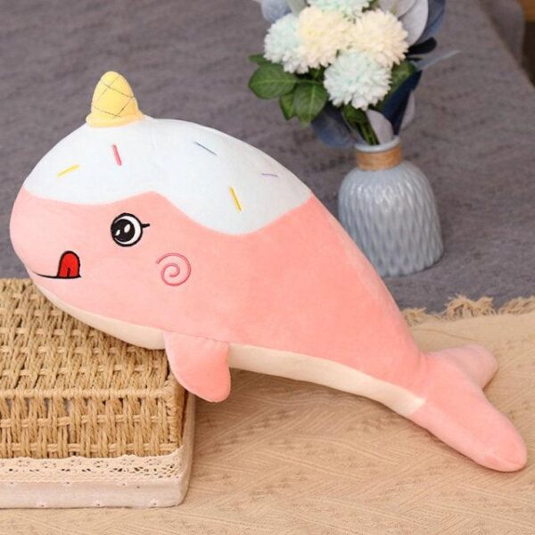 Animal en peluche Licorne Baleine