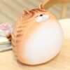 Oreiller gros chat mignon en peluche